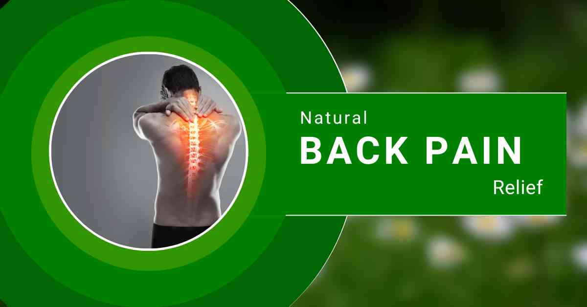 the best natural back pain relief options