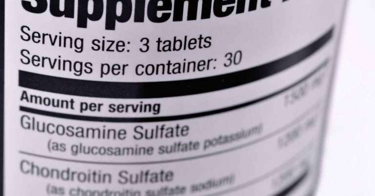 glucosamine and chondroitin for pain