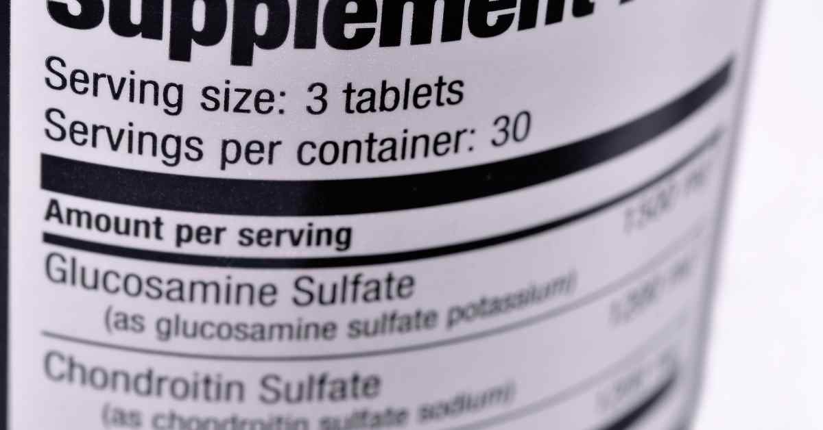 glucosamine and chondroitin for pain