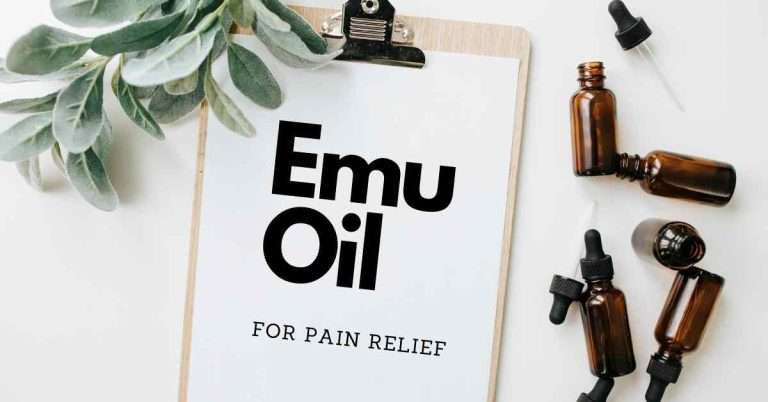 emu oil for pain relief